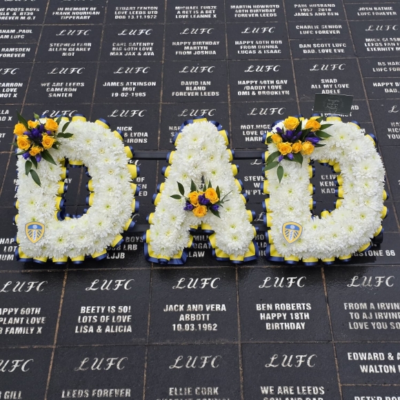 LUFC Letter Tribute