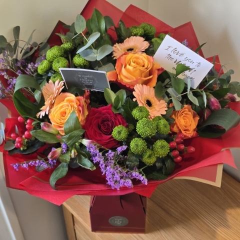 Vibrant Romantic Bouquet