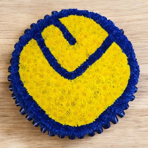 LUFC Smiley Badge