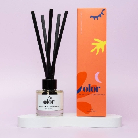 Luxury Reed Diffuser   Mandarin & Sandalwood