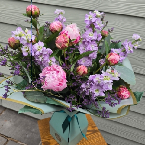 Peony & Stocks