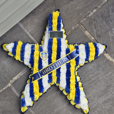 Star Funeral Flowers